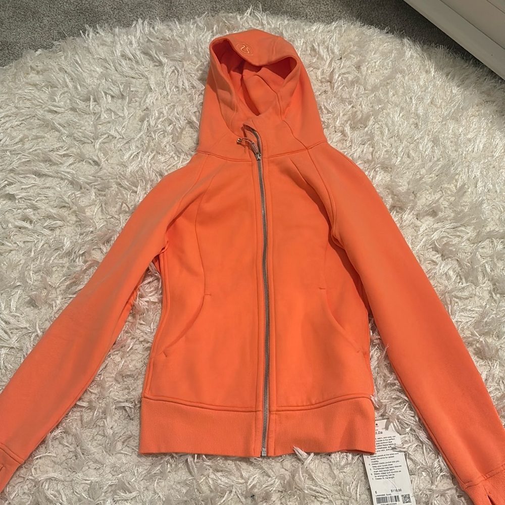 Lululemon scuba full zip hoodie size 6
